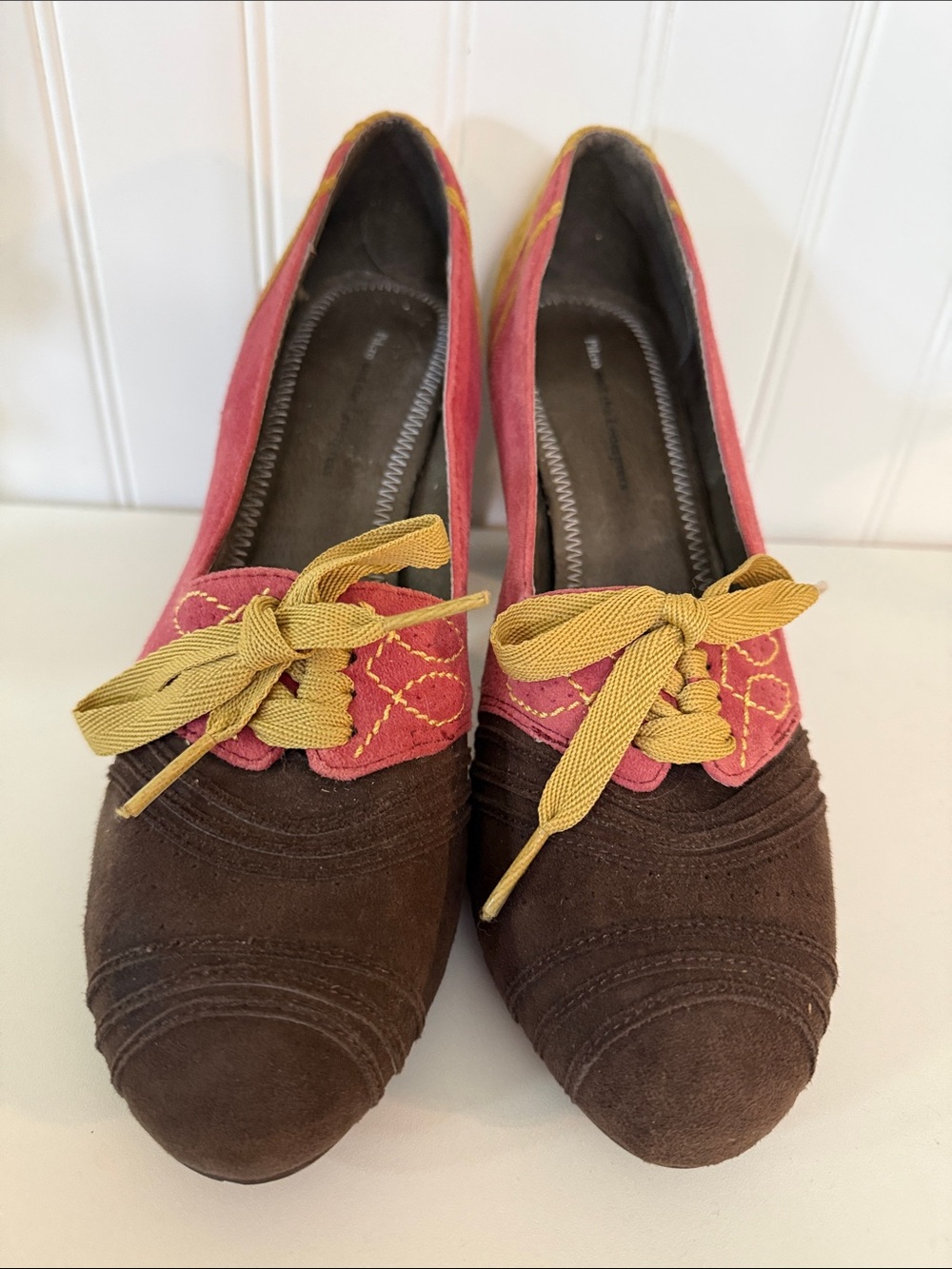 Anthropologie Pilcro Letterpress Nolana Oxford pumps size 8.5 M - Picture 4 of 9